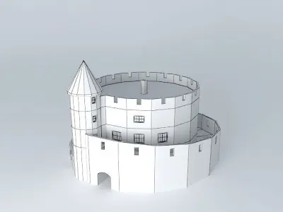 The Citadel castle Free 3D model