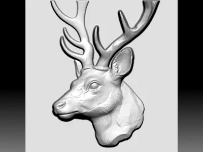 Dear Reilef 3D model