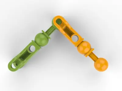 LEGO Bionicle compatible part 3D print model