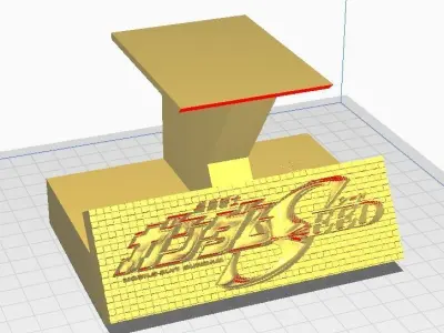 Gundam SEED base for any Gundam or display Free 3D model