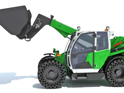  Telescopic Telehandler Forklift 