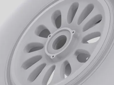 Wheels - Honda Jet Elite II  3D model
