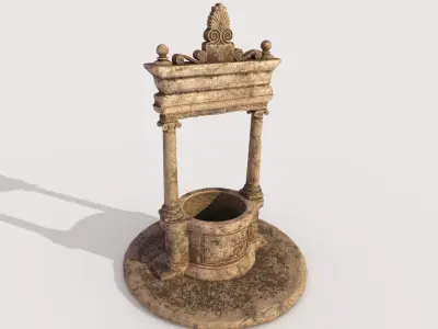 Historic Water Well 3D model