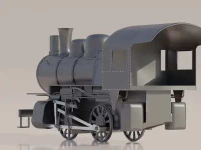 Pennsylvania locomotive class A-5s 3D model