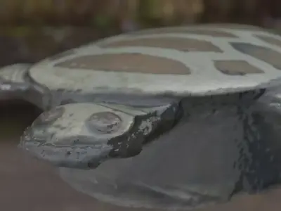 Turtle bottle opener 3D model