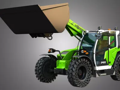 340G Telehandler 3D model