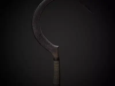 Weapon - Scyther Free low-poly 3D model