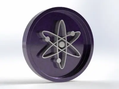 ATOM 3D Part STL and IGES 3D print model 3D print model