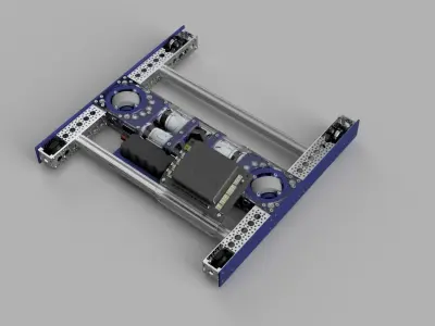 FIRST Tech Challenge Differential Swerve Drive 3D model