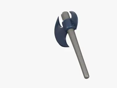 Game Axe 3D Illustration 3D model buy