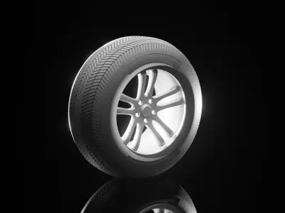 Car Tire 3D model