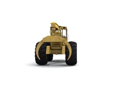 Log Splitter 3D model