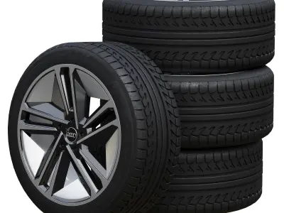 Audi wheels 3D model