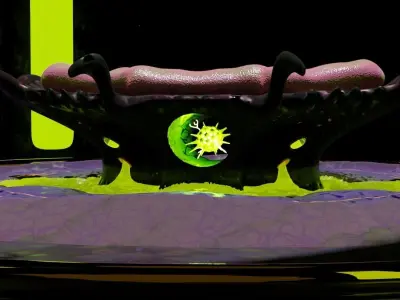 Dark Fantasy Chamber Set - Blender Only Free 3D model