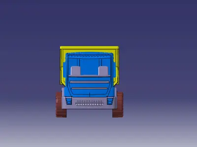 Truck toy 3D print model buy