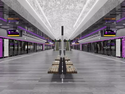 Subway Station 3D model order