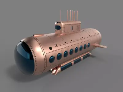 Tourist Submersible 3D model buy