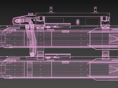 AGM-114 Hellfire 3D model buy