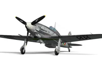 Macchi MC205 Veltro 3D model