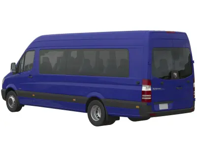 Dodge Sprinter 3500 Minibus L4H2 3D model