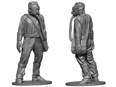 Hazmat suit  3D print model purchase