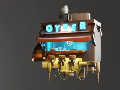Food Truck 3D model