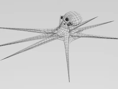 octopus Free 3D model buy