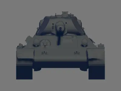 T 34 1940 3D model