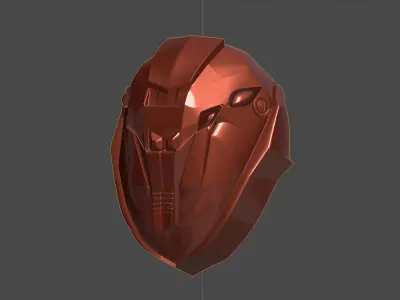 sci fi helmet  3D model