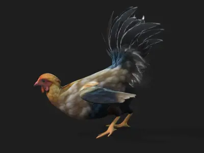 Chicken A1 3D model