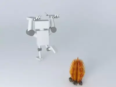 Cave Bot Vr.3 Free 3D model