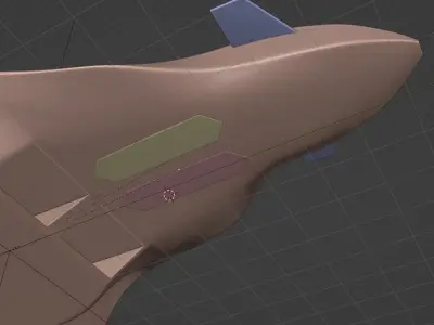 space aircraft 3D model