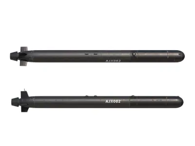 PLAN AJX002 AJX-002 Unmanned Underwater Vehicle UUV 3D model