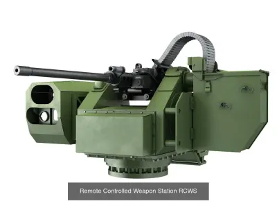 Modern Weapons Bunldle 3D Model Pack