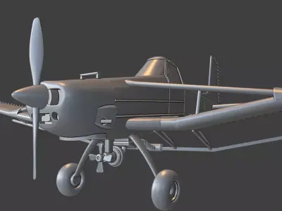 Cessna 188 AG WAGON 3D print model