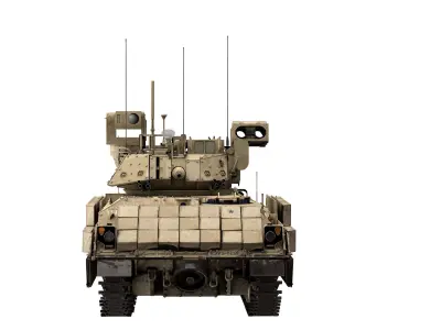 M2 bradley 3D model by 3dsuperheros
