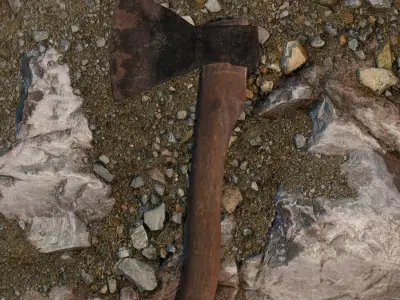 Axe Weapon Pack - Stylized Low Poly Battle Axes 3D model