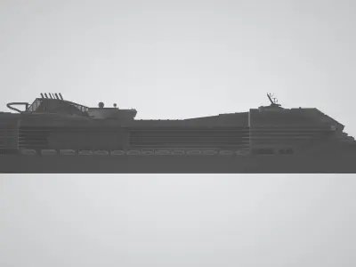 MSC Preziosa cruise ship 3D print model 3D print model
