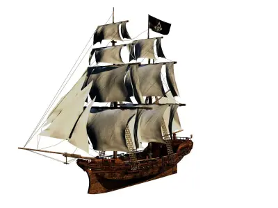 Pirate Ship 3D model order