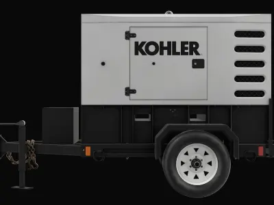 Kohler Industrial Mobile Generator 3D model