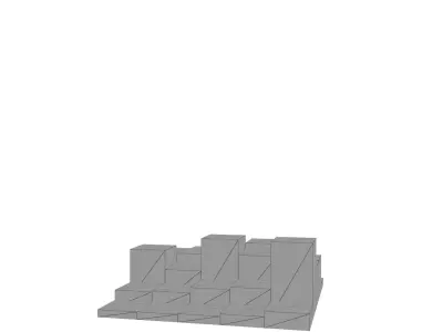 Audio Reactor Maya 3D Templete Free 3D model