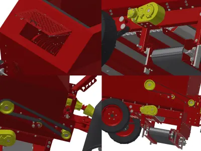 Heavy Equipment - straw 3D model