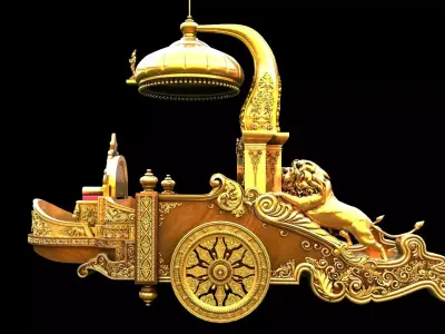 chariot 3D model purchase