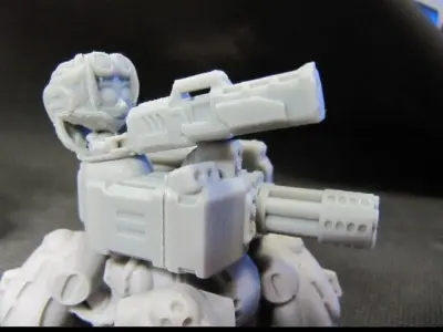 CHIBI-TECH SD - TRACY LYNN PYTHON MK IV HATCH GUNNER 3D print model