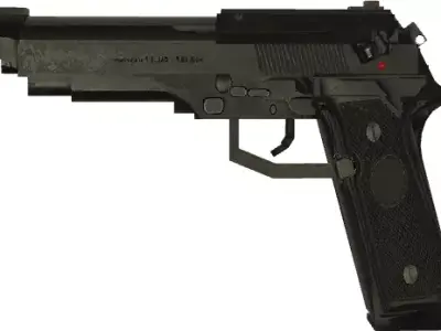 Beretta M9 3D model