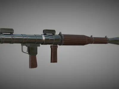 RPG 7 Low-poly 3D model
