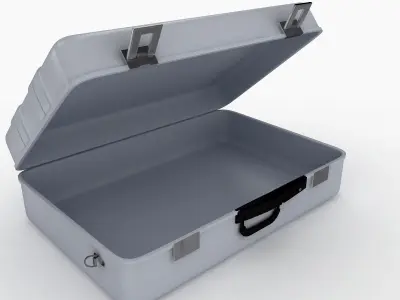 MoneyCase open briefcase 3D model