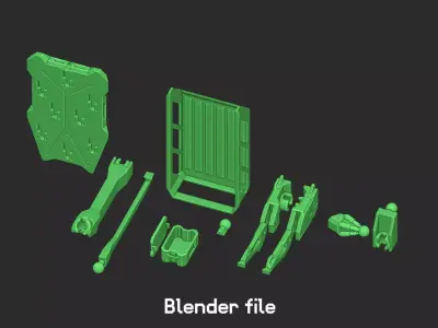 Cargo Robot Free 3D print model