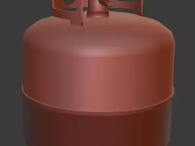 Propane Tank 3D model