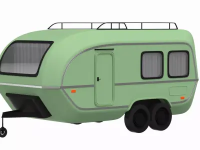 Caravan 02 3D model